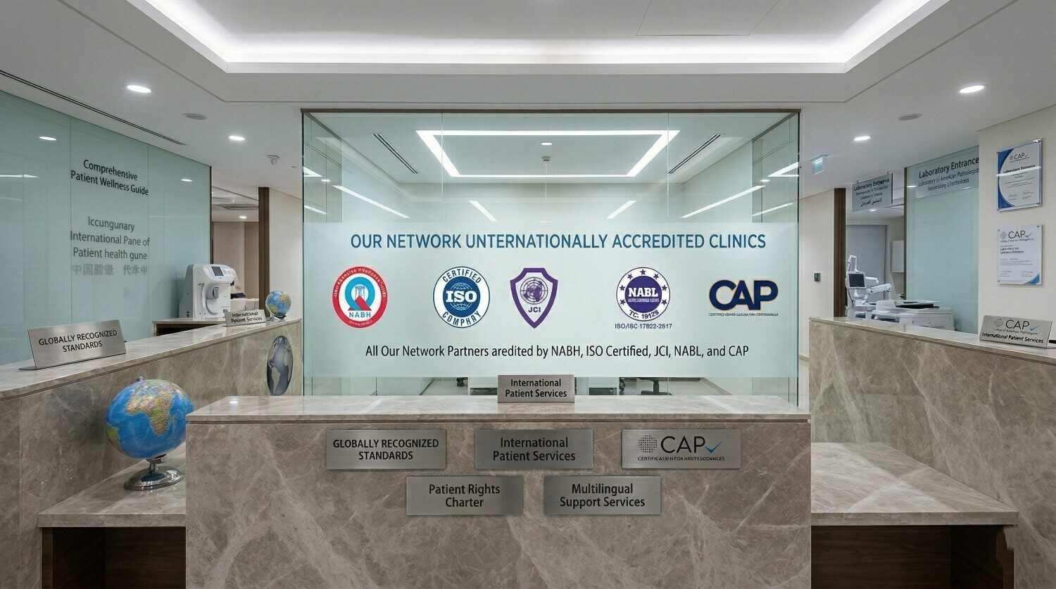 Internationally Accredited Clinics Internationally Accredited Clinics
